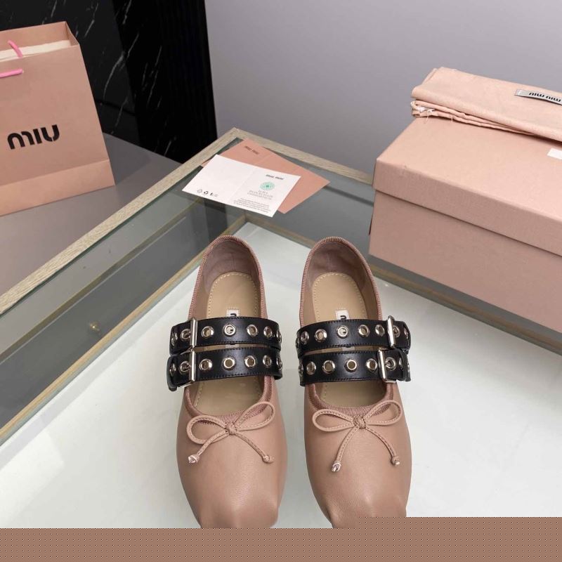 Miu Miu flat shoes